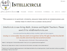 Tablet Screenshot of intellicircle.com